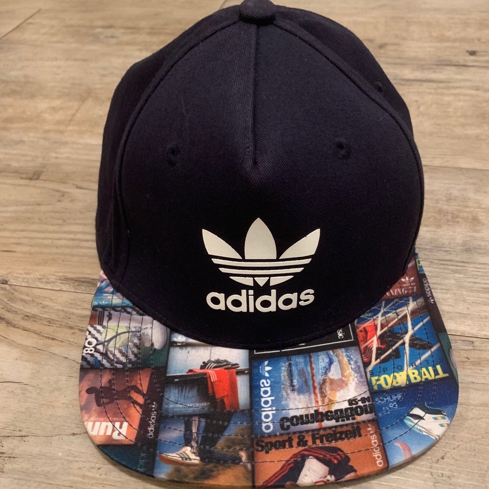 Graphic design adidas cap